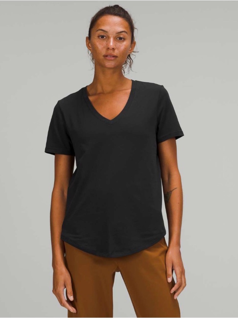 NWT NIB Lululemon Love V Neck Tee 10 Black
